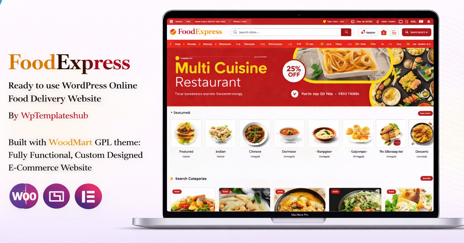 FoodExpress – Online Food Delivery Ecommerce Website