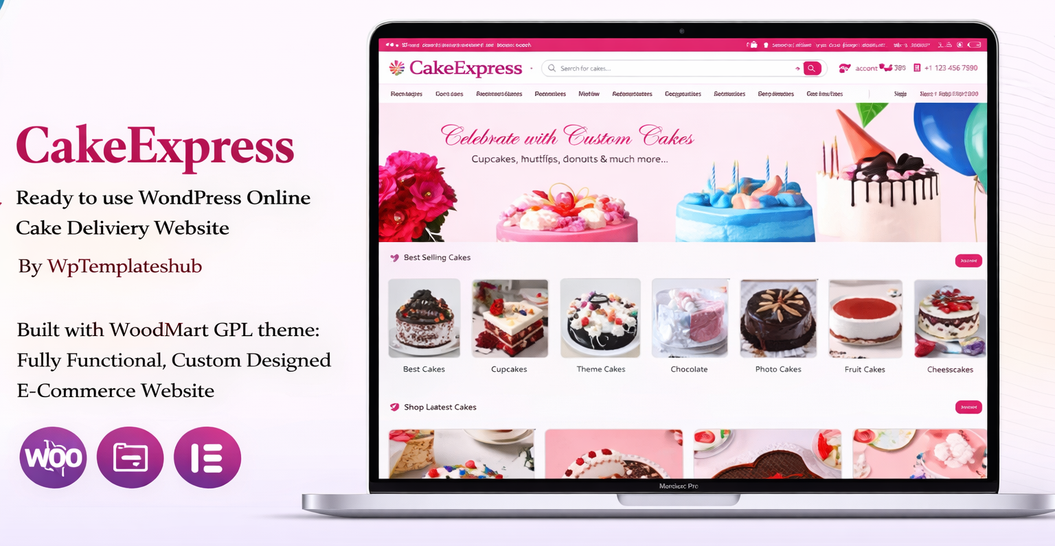 CakeExpress – Online Cake Delivery Ecommerce Website