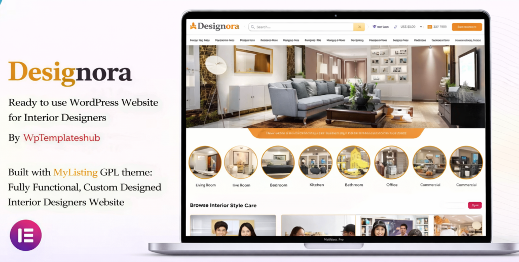 Designora – Interior Design Studio Website