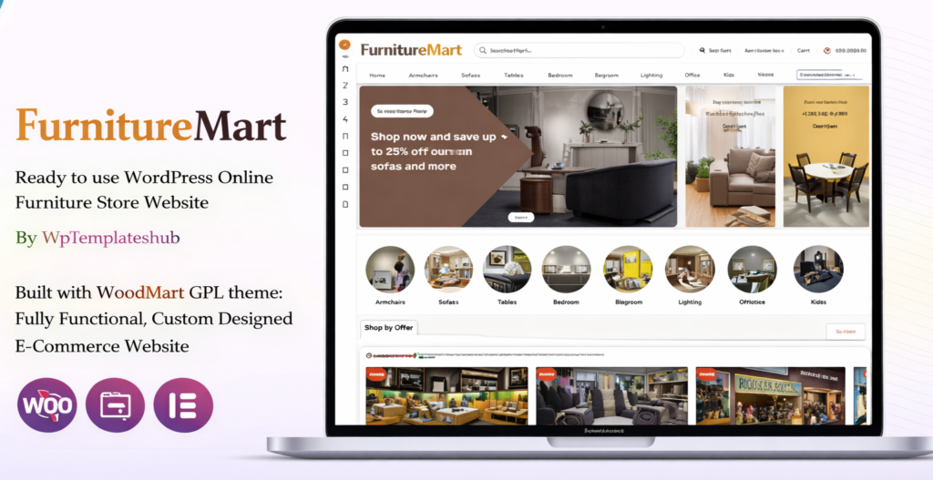 FurnitureMart – Furniture Ecommerce Website