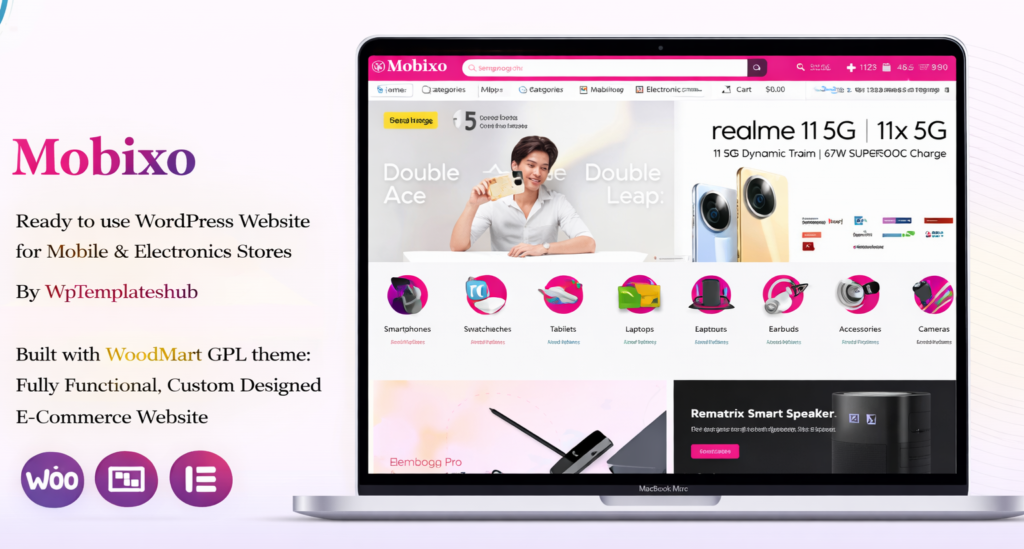 Mobixo – Mobile & Electronics Store Website