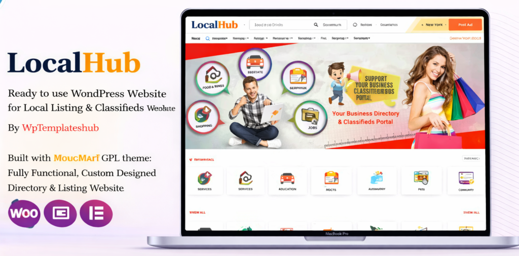 LocalHub – Local Listing & Classifieds Website