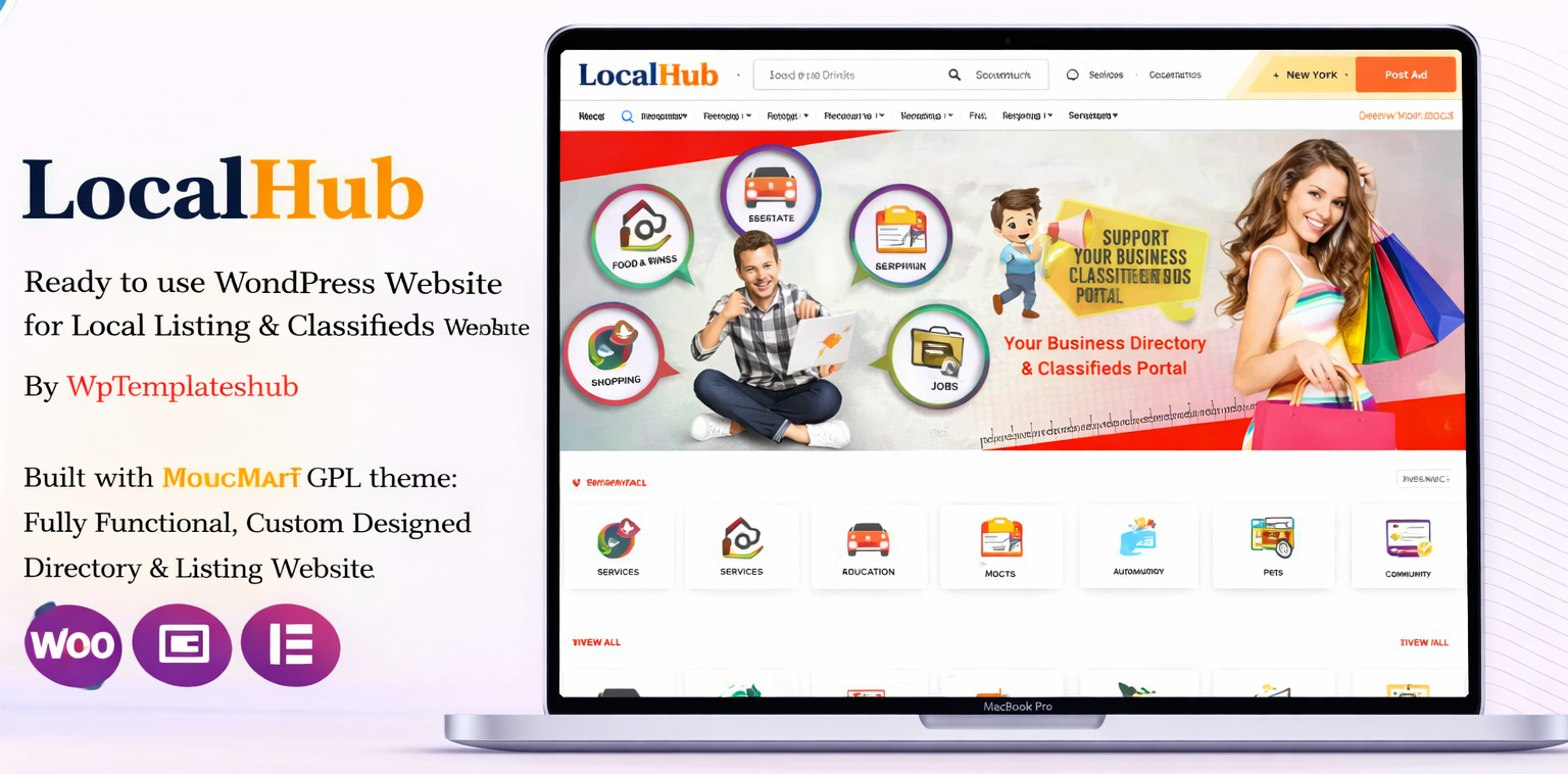 LocalHub – Local Listing & Classifieds Website